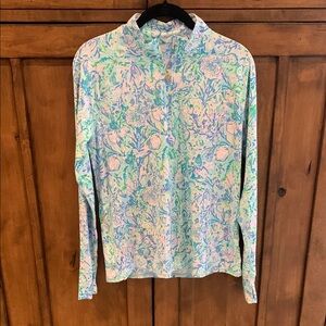 Lilly Pulitzer Pastel Floral Top